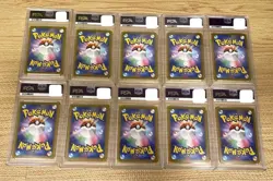 PSA 10 Terastal Festival Eevee Evolution SAR Complete 10 Set Pokemon Japanese - Image 2