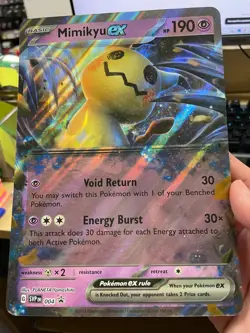Pokemon - Mimikyu ex 4 - Jumbo Cards Holofoil - Image 1