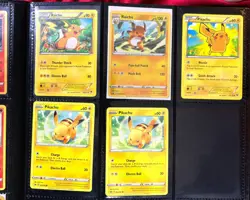 Pokemon Cards Lot: 3x Pikachu’s and 2x Raichu's - Image 1