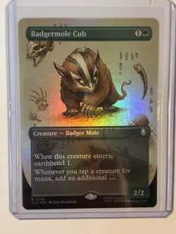 Badgermole Cub (Borderless) Avatar: The Last Airbender Foil - Image 1