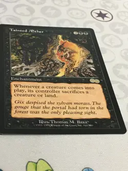 D1210 MAGIC GATHERING URZA'S SAGA TAINTED AETHER #161 LP R MTG - Image 2
