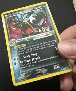 Pokemon Dark Gyarados 36/109 Reverse Holo STAMPED Team Rocket Returns TCG - Image 3