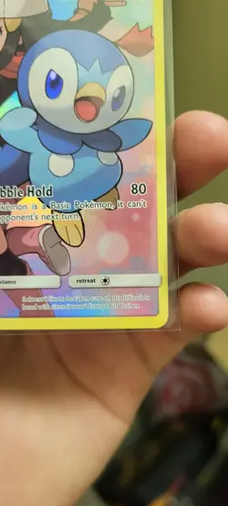 2019 Pokemon Piplup 239/236 Secret Art Rare Cosmic Eclipse NM+ - Image 4