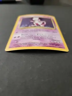 DMG Mewtwo 10/102 Pokemon TCG 1999 Base Set Holo - Image 5