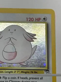 Pokemon TCG Chansey Base Set 2 3/130 Holo MP - Image 4