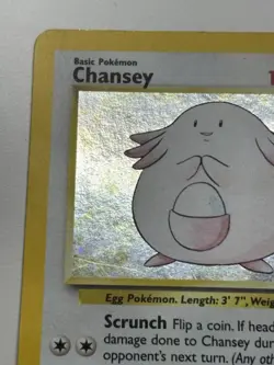 Pokemon TCG Chansey Base Set 2 3/130 Holo MP - Image 5