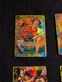 One Piece TCG English Luffy Card Collection Lot Of 8 - Image 2