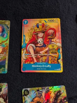 One Piece TCG English Luffy Card Collection Lot Of 8 - Image 3