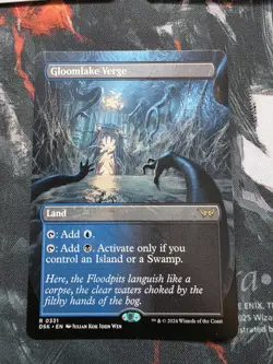 Gloomlake Verge (Borderless) R Duskmourn: House of Horror 331 NM - Image 1