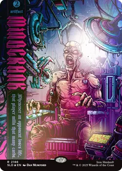 🌟 Mindcrank RAINBOW 🌈 FOIL Iron Maiden 🎸 Secret Lair MTG 🌟 - Image 1