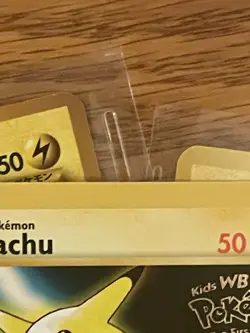 Pikachu (#25) 1999 Pokemon Black Star Movie Promo Stamped #4 - NM - Image 3