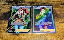 Sonia Secret Rare Rainbow 203/192 & Full Art Holo 192/192 Cards Pokemon TCG - Image 1