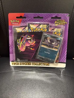 Pokemon TCG: Mega Evolution Ascended Heroes Tech Sticker Collection Gastly. - Image 1