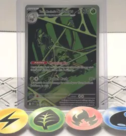 Pokemon TCG Team Rocket's Spidops 187/182 Destined Rivals 2025 NM - Image 1