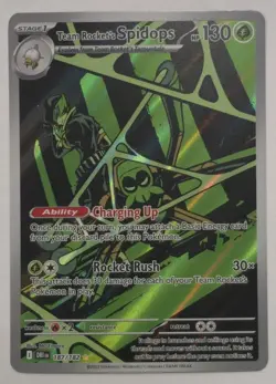 Pokemon TCG Team Rocket's Spidops 187/182 Destined Rivals 2025 NM - Image 2