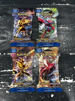 Pokemon TCG BREAKpoint Sleeved Boosters Art Set - BRAND NEW - Image 1
