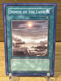 Demise of the Land LODT-EN047 Unlimited - Yu-Gi-Oh! TCG Common - Image 1