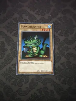 Toon Alligator - SS01-ENC02 - Common - 1st ed - Yugioh - Image 1