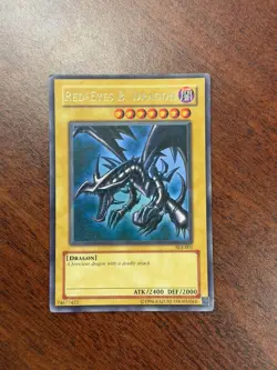 Red-Eyes Black Dragon - SDJ-001 Ultra Rare Yugioh TCG Card - Image 1