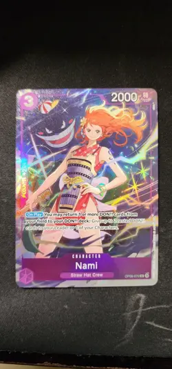 Nami (Premium Card Collection -Best Selection Vol. 4-) OP09-070 GENGAR NAMI! - Image 3