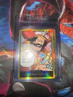 6 card lot One Piece Card Game Don!! (GOLD) Card English/Japanese Mixed - Image 2