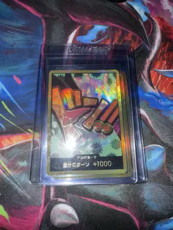 6 card lot One Piece Card Game Don!! (GOLD) Card English/Japanese Mixed - Image 3