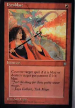 Pyroblast - Ice Age: #213, Magic: The Gathering Nm R195 - Image 1