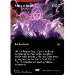 Smile At Death (borderless) M/NM Magic: The Gathering MTG Tarkir: Dragonstorm - Image 1