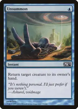 UNSUMMON X 4 N/M- MAGIC 2012 MAGIC THE GATHERING - Image 1