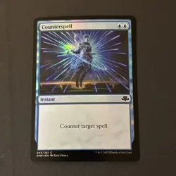 Counterspell Foil x1 Dominaria Remastered NM Condition see front and back pics - Image 1