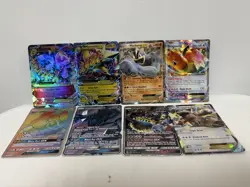 Pokemon TCG EX GX Holo Lot 8 Cards Diancie, Manectric, Machamp, Dragonite - Image 1
