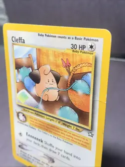 Pokemon TCG Cleffa #20/111 Unlimited Rare Neo Genesis Non Holo MP WOTC VTG 2000 - Image 3