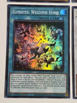 Elfnote Seraphim Strelitzia BPRO-EN040 Ultra Rare Yugioh Burst Protocol +3 BONUS - Image 3