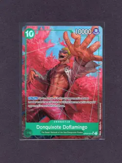 Donquixote Doflamingo Alternate Art OP04-031 Premium Booster The Best One Piece - Image 1
