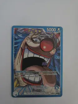 Buggy OP09-042 Alt Art Leader English One Piece TCG NM - Image 1