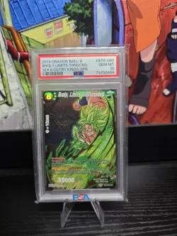 [PSA 10] Broly Limits Transcended SPR BT6-060 DBS Card Game - Image 1