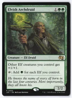 Elvish Archdruid R Foundations Jumpstart 655 NM - Image 1
