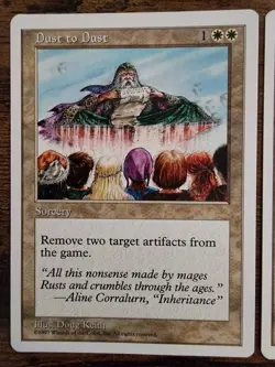 1x MTG ⭐Dust to Dust 16 HQ pics! ⭐5th (Fifth) Edition ⭐NM/VLP⭐ 1997 Magic 2 Avai - Image 3