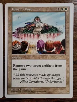 1x MTG ⭐Dust to Dust 16 HQ pics! ⭐5th (Fifth) Edition ⭐NM/VLP⭐ 1997 Magic 2 Avai - Image 4