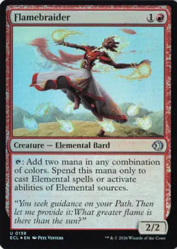 Flamebraider Lorwyn Eclipsed Foil NM 139 - Image 1