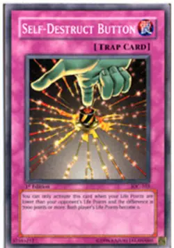 Yugioh! MP Self-Destruct Button - IOC-105 - Common - Unlimited Edition Moderatel - Image 1