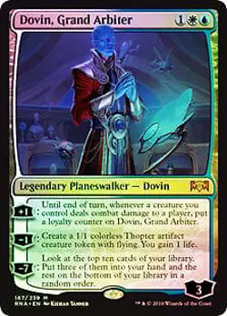 Dovin, Grand Arbiter FOIL Ravnica Allegiance NM Mythic Rare CARD ABUGames - Image 1