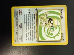Pokemon TCG Neo Discovery Smeargle 30/75 Rare Non-Holo Card 1st Edition NM - Image 1