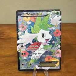 Pokemon TCG Shaymin EX Ultra Rare Card RC21/RC25 Legendary Treasures LP-NM - Image 1