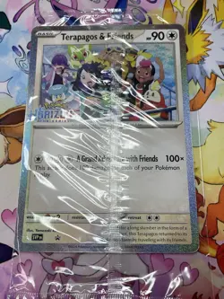 Pokemon TCG: Terapagos and Friends Oversized Jumbo Promo Card Horizons - SEALED - Image 1