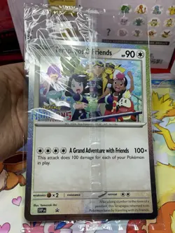 Pokemon TCG: Terapagos and Friends Oversized Jumbo Promo Card Horizons - SEALED - Image 2