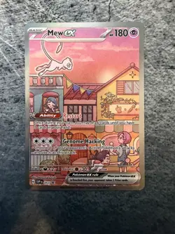 Pokemon Card Mew Ex 053 Black Star Promo Scarlet Violet Pokemon 151 UPC NM - Image 1