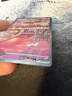 Pokemon Card Mew Ex 053 Black Star Promo Scarlet Violet Pokemon 151 UPC NM - Image 4