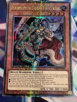 Yu-Gi-Oh! TCG Vanquish Soul Pantera RA04-EN044 Quarter Century Secret Rare NM/M - Image 1