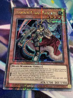 Yu-Gi-Oh! TCG Vanquish Soul Pantera RA04-EN044 Quarter Century Secret Rare NM/M - Image 2